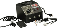 American Beauty - 110/120 Volt, 0 to 1,100 Watt, Resistance Soldering System - Includes Power Unit, Handpiece & Footswitch - Exact Tooling