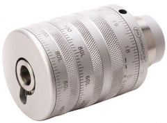 Kennametal - 46.48mm Body Diam, Manual Single Cutter Boring Head - 4mm to 16.5mm Bore Diam, 9.91mm Bar Hole Diam - Exact Tooling