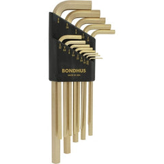 Bondhus - Hex Key Sets Tool Type: Hex Handle Type: L-Key Long Arm - Exact Tooling
