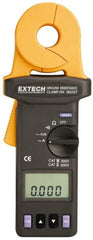 Extech - 1/4 to 1,500 k Ohm, Earth Ground Resistance Tester - 0.001 to 0.002 Resolution - Exact Tooling