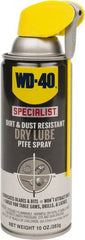 WD-40 Specialist - 10 oz Aerosol Dry Film with PTFE Spray Lubricant - High Temperature, Low Temperature, High Pressure - Exact Tooling