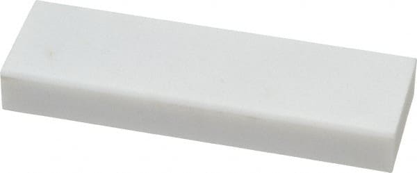 Norton - 3" Long x 1" Wide x 3/8" Thick, Novaculite Sharpening Stone - Rectangle, Ultra Fine Grade - Exact Tooling