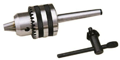 Value Collection - 2MT, 1/32 to 1/2" Capacity, Tapered Mount Drill Chuck - Exact Tooling