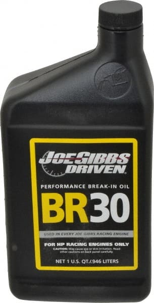 Joe Gibbs Driven Racing Oil - 1 Quart High Zinc Engine Break-In Oil - Grade 5W-30 - Exact Tooling