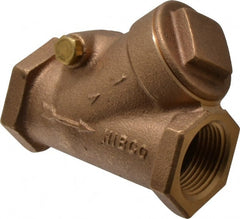 NIBCO - 1" Bronze Check Valve - Y-Pattern, FNPT x FNPT, 200 WOG - Exact Tooling