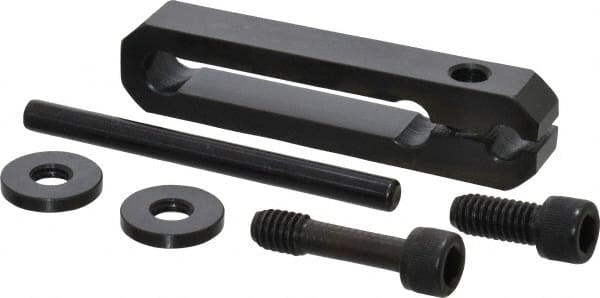 Kurt - 6 Piece 5/16-18 Vise Work Stop - Steel, 3" Long, 2-1/2" Wide - Exact Tooling