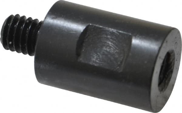 Kurt - 1 Piece Vise Work Stop Spacer - Steel, 1" Long, 3/4" Wide - Exact Tooling