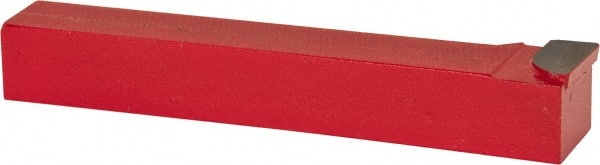 Interstate - 1/2 x 1/2" Shank, Offset End Cutting Single Point Tool Bit - FR-8, Grade C2 - Exact Tooling