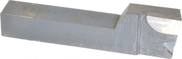 Interstate - 5/8 x 5/8" Shank, Offset Side Cutting Single Point Tool Bit - GR-10, Grade C2 - Exact Tooling