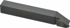 Interstate - 1/2 x 1/2" Shank, Offset Threading Single Point Tool Bit - EL-8, Grade C2 - Exact Tooling