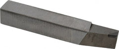 Made in USA - 3/8 x 3/8" Shank, Lead Angle Turning Single Point Tool Bit - BL-6, Grade PCD DIAMOND - Exact Tooling
