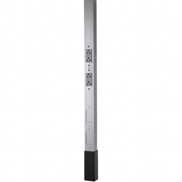 Hubbell Wiring Device-Kellems - Electrical Power & Wiring Service Poles Material: Aluminum Overall Length (Feet): 15 - Exact Tooling