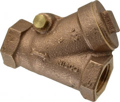 NIBCO - 1/2" Bronze Check Valve - Y-Pattern, FNPT x FNPT, 600 WOG - Exact Tooling