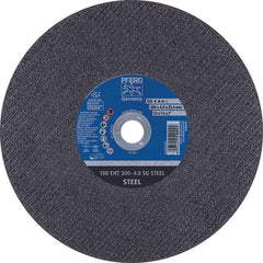 PFERD - Cutoff Wheels; Tool Compatibility: Angle Grinder ; Wheel Diameter (Inch): 12 ; Wheel Thickness (Inch): 1/8 ; Abrasive Material: Aluminum Oxide ; Maximum RPM: 6400.000 ; Grit: 24 - Exact Tooling