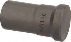 Cleveland Steel Tool - 1-1/16 Inch Diameter Round Ironworker Punch - 1-1/16 Inch Body Diameter, 1-7/32 Inch Head Diameter, 2-1/8 Inch Overall Length - Exact Tooling