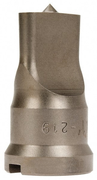 Cleveland Steel Tool - 5/16 Inch Wide Oblong Ironworker Punch - 1-1/16 Inch Body Diameter, 1-7/32 Inch Head Diameter, 2-1/8 Inch Overall Length - Exact Tooling
