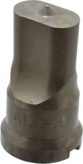 Cleveland Steel Tool - 9/16 Inch Wide Oblong Ironworker Punch - 1-1/16 Inch Body Diameter, 1-7/32 Inch Head Diameter, 2-1/8 Inch Overall Length - Exact Tooling