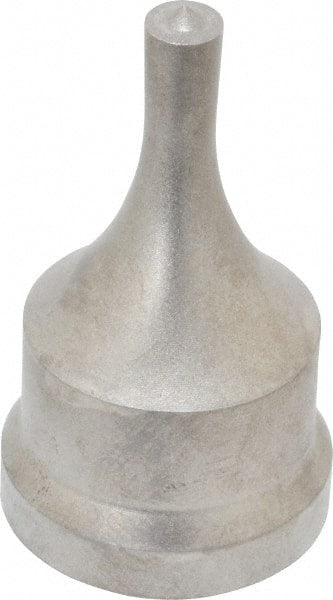 Cleveland Steel Tool - 5/16 Inch Diameter Round Ironworker Punch - 1-7/32 Inch Body Diameter, 1-3/8 Inch Head Diameter, 2-3/8 Inch Overall Length - Exact Tooling