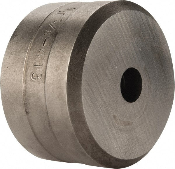 Cleveland Steel Tool - 3/8 Inch Diameter Round Ironworker Die - 1-13/16 Inch Head Diameter, 1-1/8 Inch Head Height - Exact Tooling