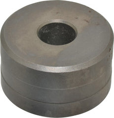 Cleveland Steel Tool - 15/32 Inch Diameter Round Ironworker Die - 1-13/16 Inch Head Diameter, 1-1/8 Inch Head Height - Exact Tooling