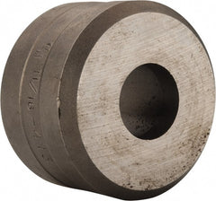 Cleveland Steel Tool - 11/16 Inch Diameter Round Ironworker Die - 1-13/16 Inch Head Diameter, 1-1/8 Inch Head Height - Exact Tooling