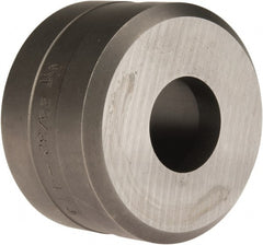 Cleveland Steel Tool - 23/32 Inch Diameter Round Ironworker Die - 1-13/16 Inch Head Diameter, 1-1/8 Inch Head Height - Exact Tooling