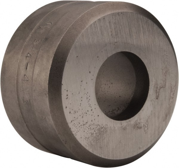 Cleveland Steel Tool - 3/4 Inch Diameter Round Ironworker Die - 1-13/16 Inch Head Diameter, 1-1/8 Inch Head Height - Exact Tooling