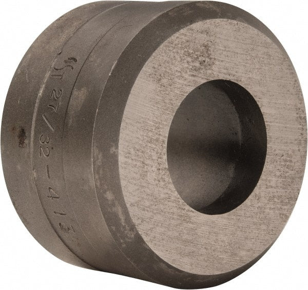 Cleveland Steel Tool - 27/32 Inch Diameter Round Ironworker Die - 1-13/16 Inch Head Diameter, 1-1/8 Inch Head Height - Exact Tooling
