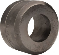 Cleveland Steel Tool - 15/16 Inch Diameter Round Ironworker Die - 1-13/16 Inch Head Diameter, 1-1/8 Inch Head Height - Exact Tooling