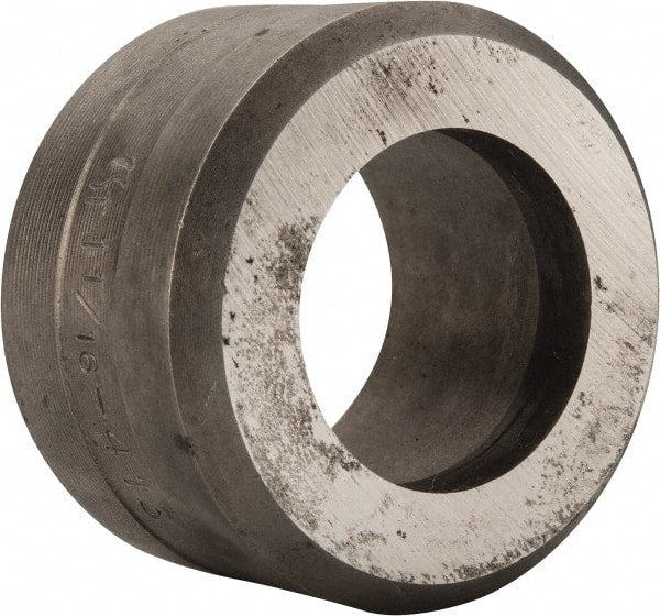 Cleveland Steel Tool - 1-1/16 Inch Diameter Round Ironworker Die - 1-13/16 Inch Head Diameter, 1-1/8 Inch Head Height - Exact Tooling