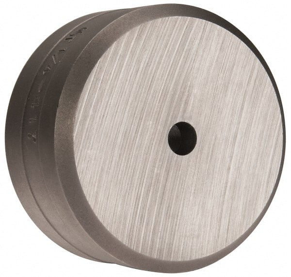 Cleveland Steel Tool - 9/32 Inch Diameter Round Ironworker Die - 2 Inch Head Diameter, 1 Inch Head Height - Exact Tooling