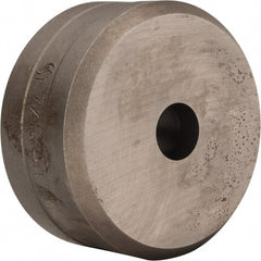 Cleveland Steel Tool - 7/16 Inch Diameter Round Ironworker Die - 2 Inch Head Diameter, 1 Inch Head Height - Exact Tooling