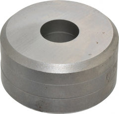 Cleveland Steel Tool - 21/32 Inch Diameter Round Ironworker Die - 2 Inch Head Diameter, 1 Inch Head Height - Exact Tooling