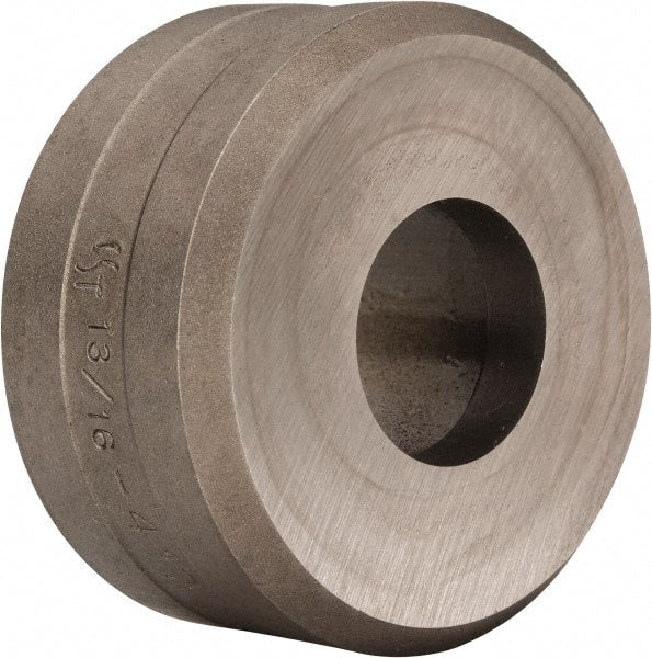 Cleveland Steel Tool - 13/16 Inch Diameter Round Ironworker Die - 2 Inch Head Diameter, 1 Inch Head Height - Exact Tooling