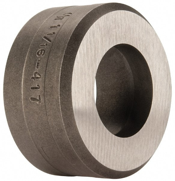 Cleveland Steel Tool - 1-1/16 Inch Diameter Round Ironworker Die - 2 Inch Head Diameter, 1 Inch Head Height - Exact Tooling