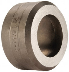 Cleveland Steel Tool - 1-7/32 Inch Diameter Round Ironworker Die - 2 Inch Head Diameter, 1 Inch Head Height - Exact Tooling