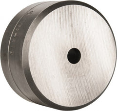 Cleveland Steel Tool - 11/32 Inch Diameter Round Ironworker Die - 2-3/8 Inch Head Diameter, 1-1/4 Inch Head Height - Exact Tooling