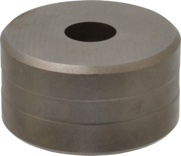 Cleveland Steel Tool - 11/16 Inch Diameter Round Ironworker Die - 2-3/8 Inch Head Diameter, 1-1/4 Inch Head Height - Exact Tooling