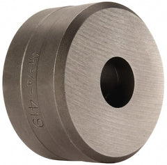 Cleveland Steel Tool - 3/4 Inch Diameter Round Ironworker Die - 2-3/8 Inch Head Diameter, 1-1/4 Inch Head Height - Exact Tooling