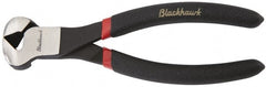 Blackhawk by Proto - 6-5/8" OAL, 12 AWG Capacity, End Cutting Pliers - 5/16" Jaw Length x 1-3/4" Jaw Width, Cushion Grip Handle - Exact Tooling
