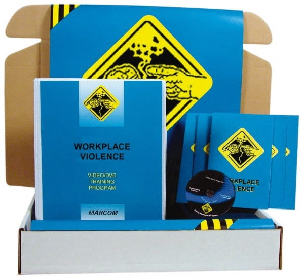 Marcom - Workplace Violence, Multimedia Training Kit - 14 Minute Run Time DVD, English and Spanish - Exact Tooling