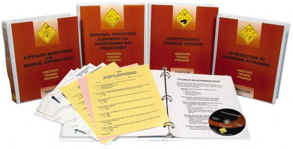 Marcom - Annual 8-Hour Retraining Series, Multimedia Training Kit - DVD, 4 Courses, English & Spanish - Exact Tooling