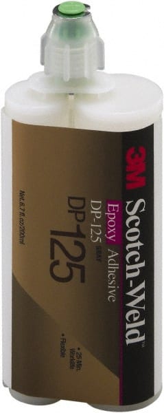 3M - 400 mL Syringe Two Part Epoxy - 25 min Working Time, Series DP125 - Exact Tooling