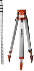Johnson Level & Tool - Laser Level Tripod - Use With 5/8 Inch, 11 Threaded Laser Levels - Exact Tooling