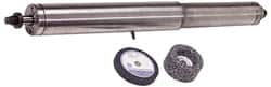 Dumore - 1-1/4 Inch Tool Post Grinder Spindle Hole Diameter, Interchangeable External Tool Post Grinder Spindle - 4,000 Maximum RPM, 19.06 Inch Overall Length - Exact Tooling
