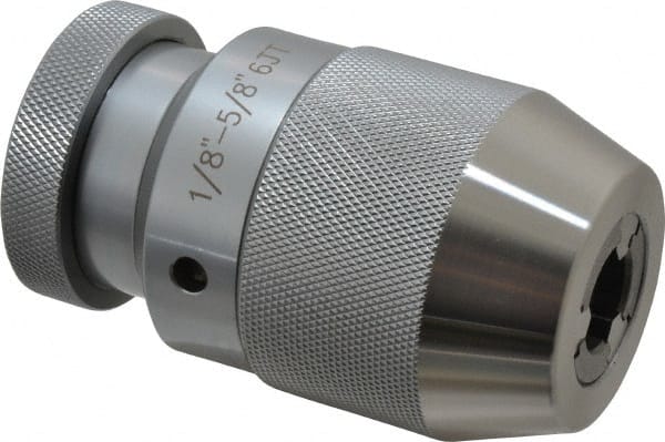 Value Collection - JT6, 1/8 to 5/8" Capacity, Steel Tapered Mount Drill Chuck - Keyless - Exact Tooling