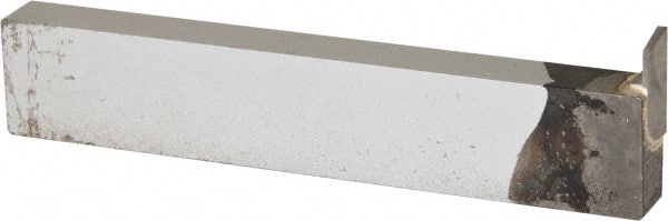 Accupro - 3/4 x 3/8" Shank, Cutoff & Grooving Single Point Tool Bit - GR-060002, Grade Micrograin, 0.06" Groove Width, 0.21" Depth of Cut - Exact Tooling