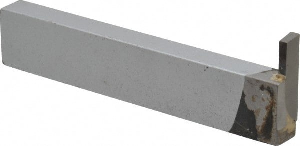Accupro - 3/4 x 3/8" Shank, Cutoff & Grooving Single Point Tool Bit - GR-120002, Grade Micrograin, 0.12" Groove Width, 0.4" Depth of Cut - Exact Tooling