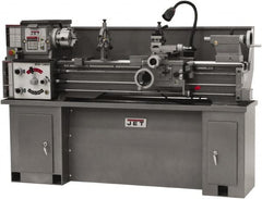 Jet - 13" Swing, 40" Between Centers, 230 Volt, Single Phase Bench Lathe - 5MT Taper, 2 hp, 60 to 1,240 RPM, 1-3/8" Bore Diam, 32" Deep x 45" High x 71" Long - Exact Tooling