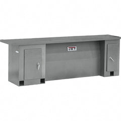 Jet - 48" Long x 40" High x 30" Deep, Lathe Cabinet Stand - Compatible with 13 x 40 Geared Head Bench Lathes - Exact Tooling
